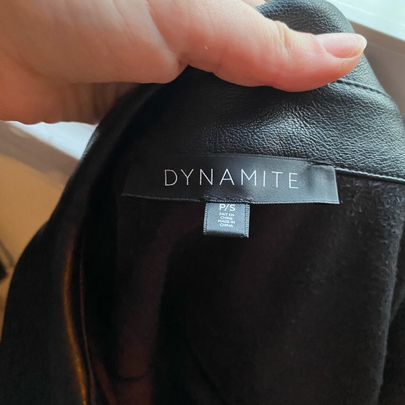 Dynamite Faux leather jacket - Picture 4 of 4